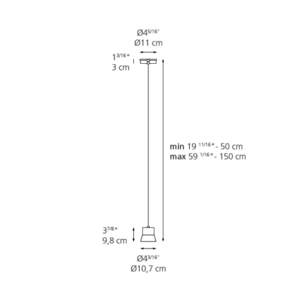 Artemide Giò.light Suspension suspension lamp LED