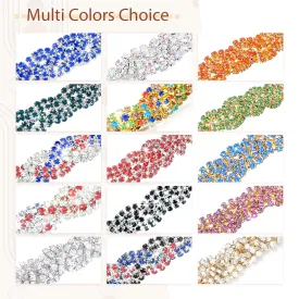 Barode Rhinestone Homecoming Head Chain Jewelry Silver Sparkly Elastic Headband Forehead Crystal Braided Accessories for Women