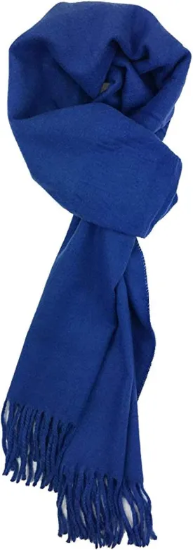 Cashmere Feel Winter Solid Color Scarf for women or men