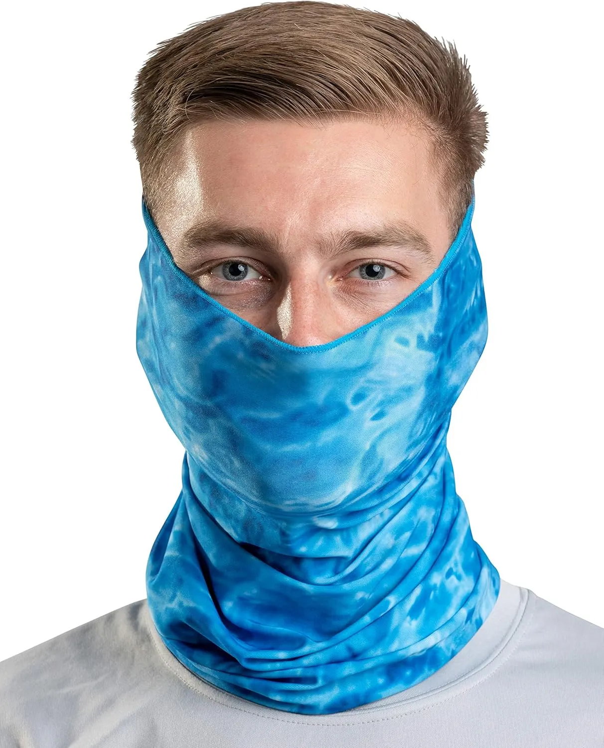 Fishing Hunting Masks Neck Gaiter: Men and Youth UPF 50  Sun Mask Protection: Camo Face Cover Balaclava Bandana