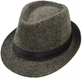 Jazz Cap Men's and Women's Cowboy Hat Casual Jazz Hat Fedora Hat for Women and Men