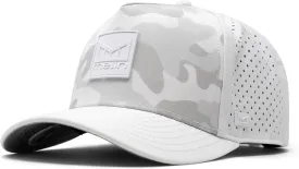 melin Odysea Stacked Hydro, Snapback Hats, Water-Resistant Baseball Caps for Men & Women, Golf, Running, or Workout Hat