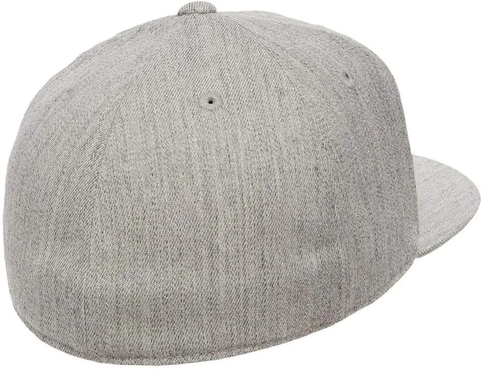 Premium 210 Flexible Fit Fitted Flatbill Hat with No Sweat Hat Liner