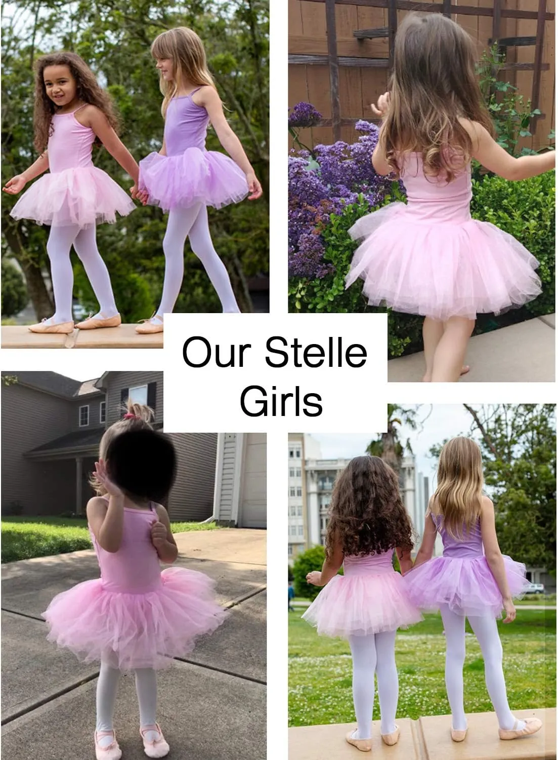 Stelle Toddler Ballet Leotards for Girls,Dance Leotard for Girls,Camisole Toddler Ballet Outfit for Studio Outdoor Daily Wear