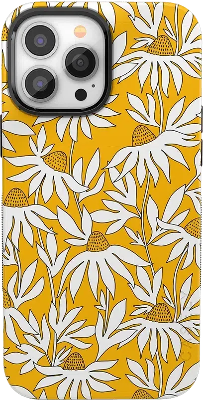 Wild About You | Yellow Floral Case